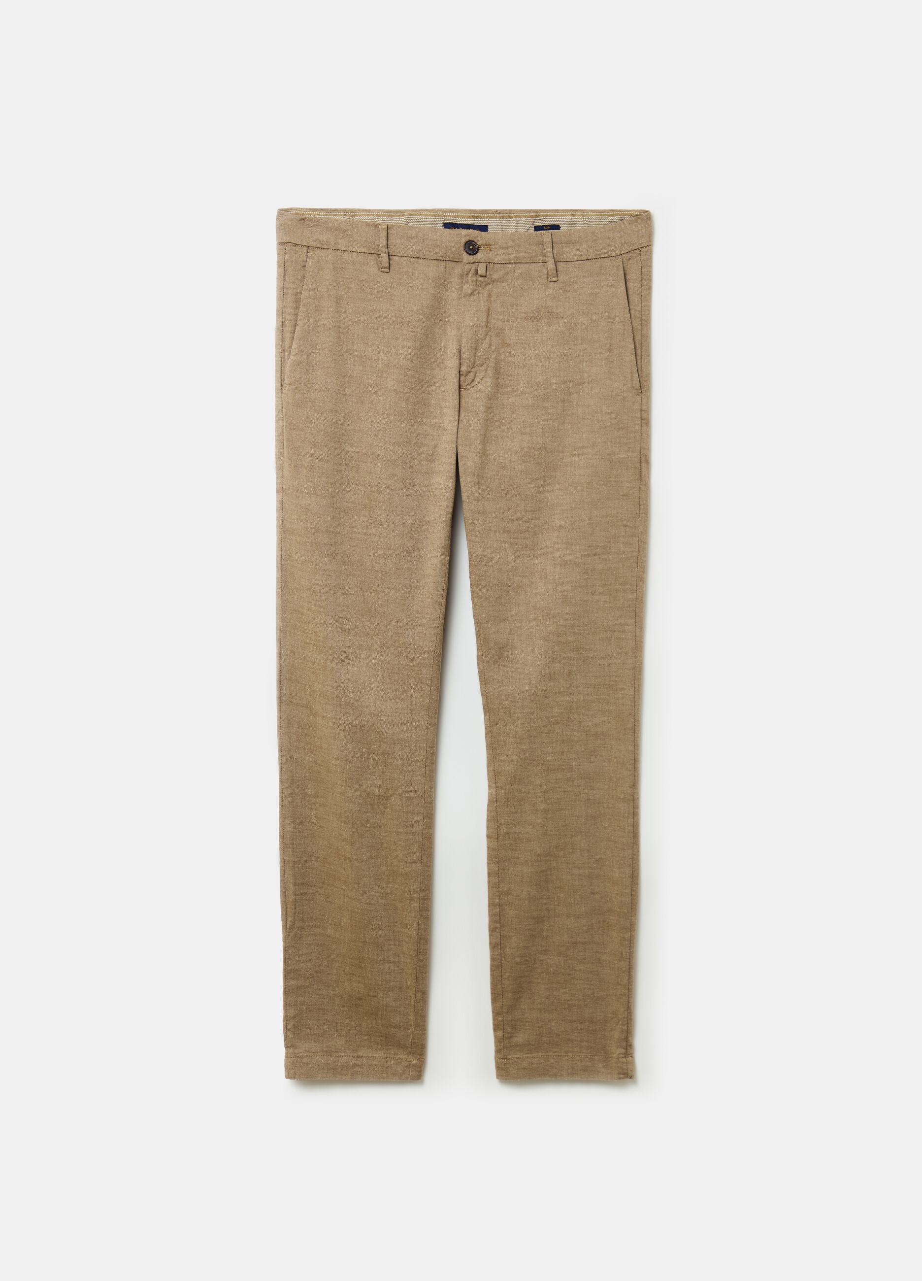 Yarn-dyed chino trousers_3