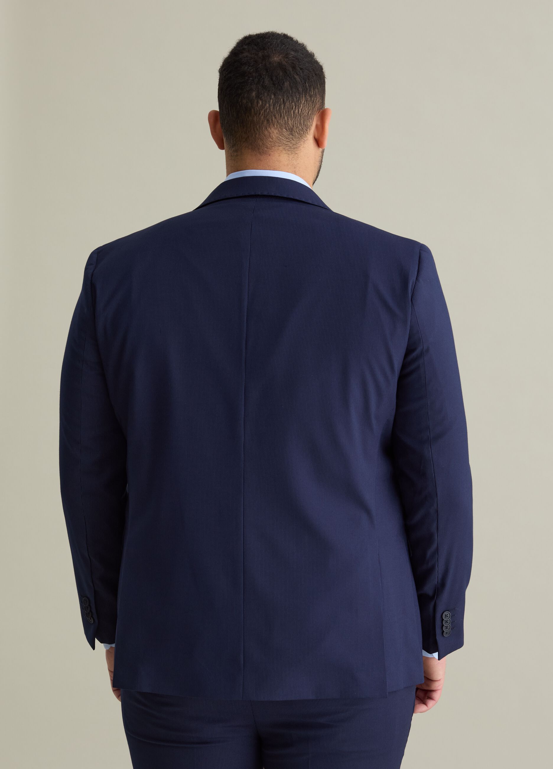 Blazer regular fit en mezcla viscosa