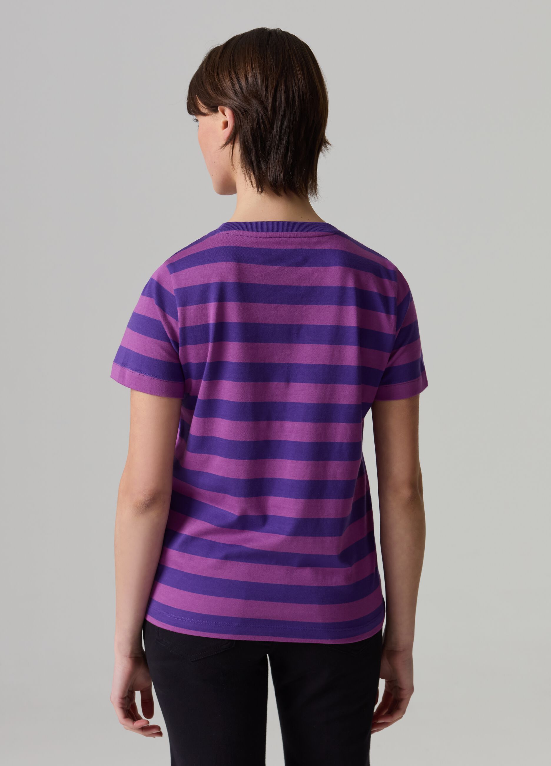 Striped cotton T-shirt_2