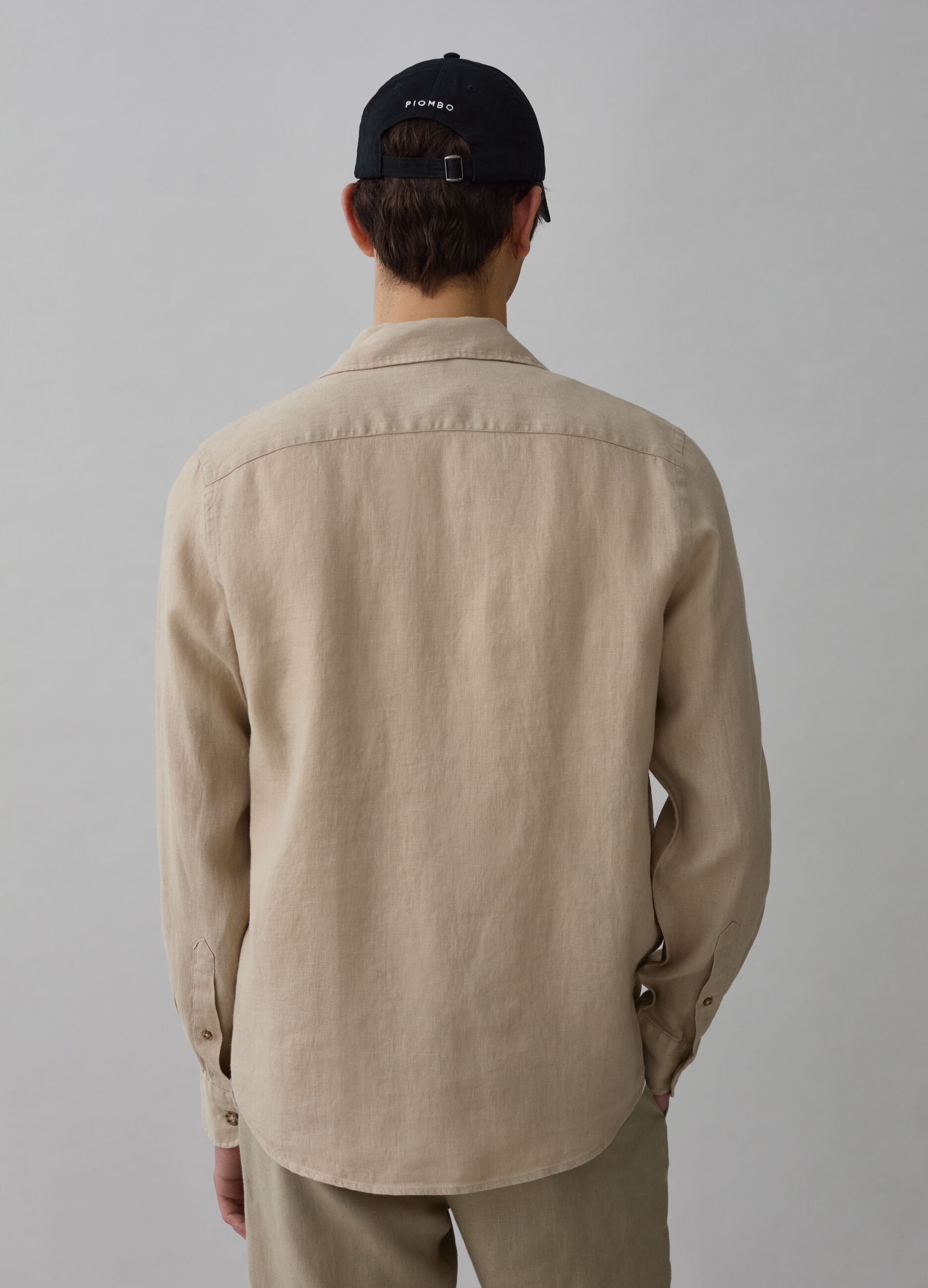 Camisa de lino con bolsillos_1