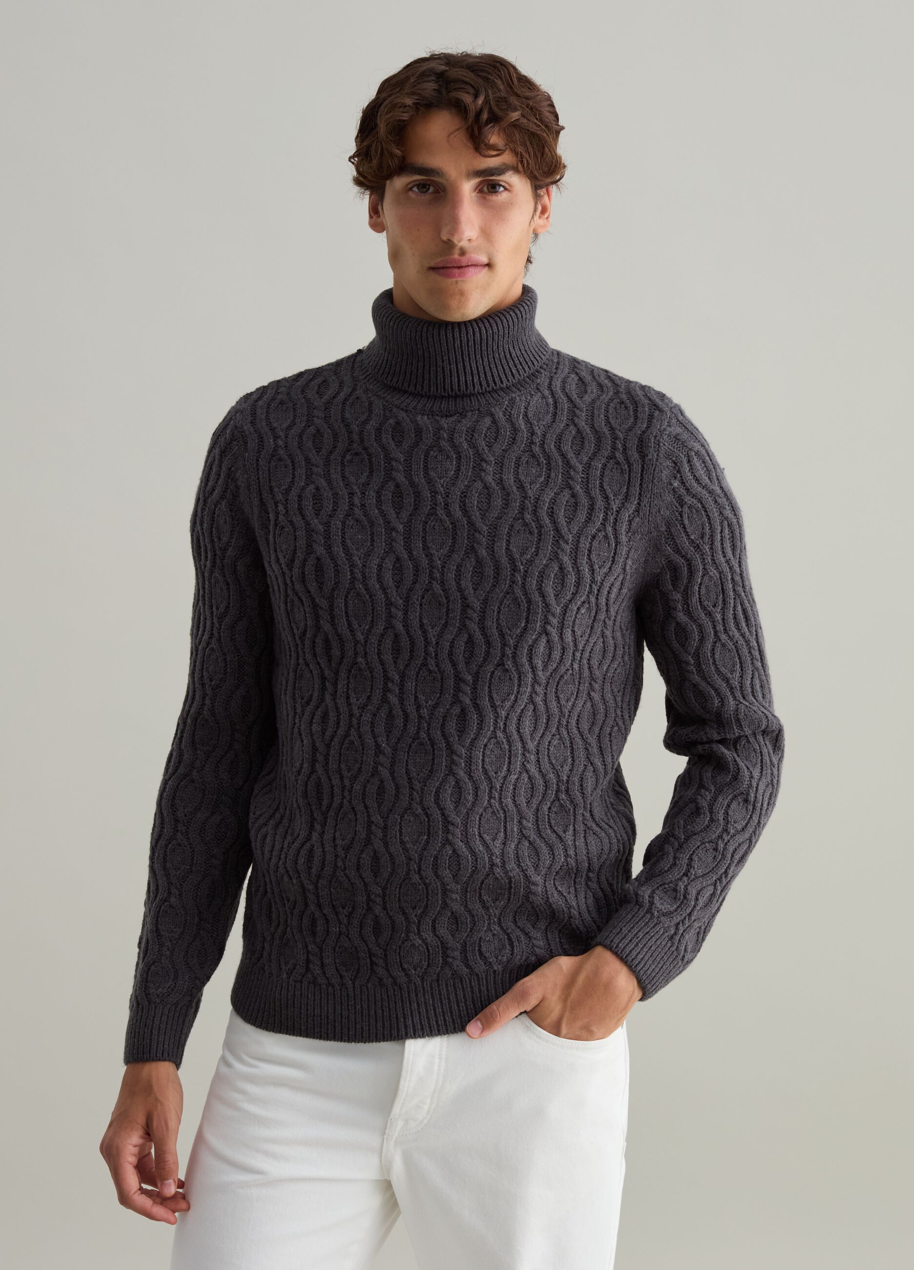 Neck design sweater shop